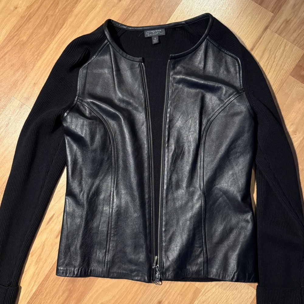 Classiques Entier Black Leather Jacket